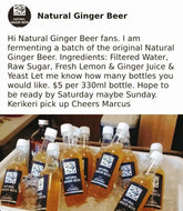 Natural Ginger Beer